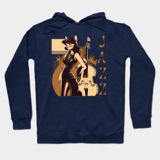 Jazz Cat Hoodie